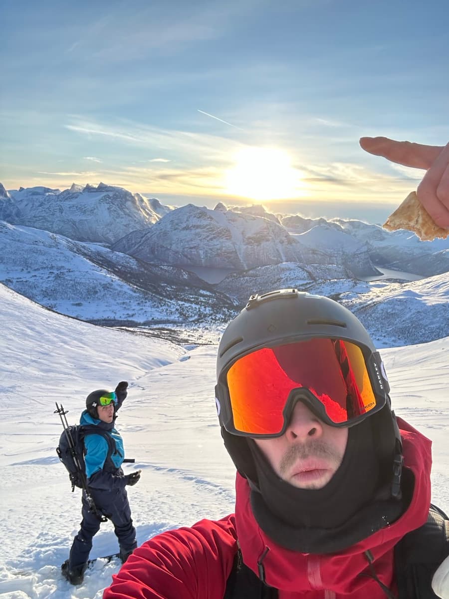 Summit hike with friends